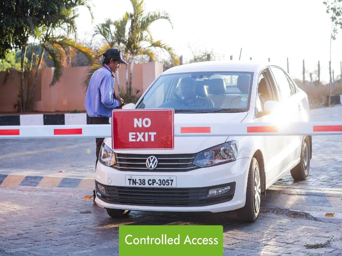 Controlled access at Sai Srushti Sangamam
