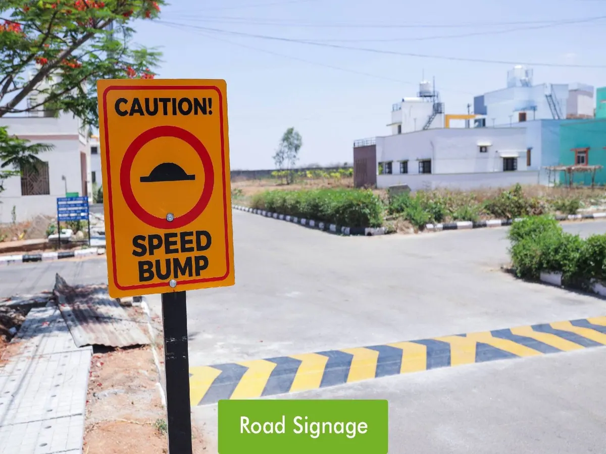 Road signage at Sai Srushti Sangamam