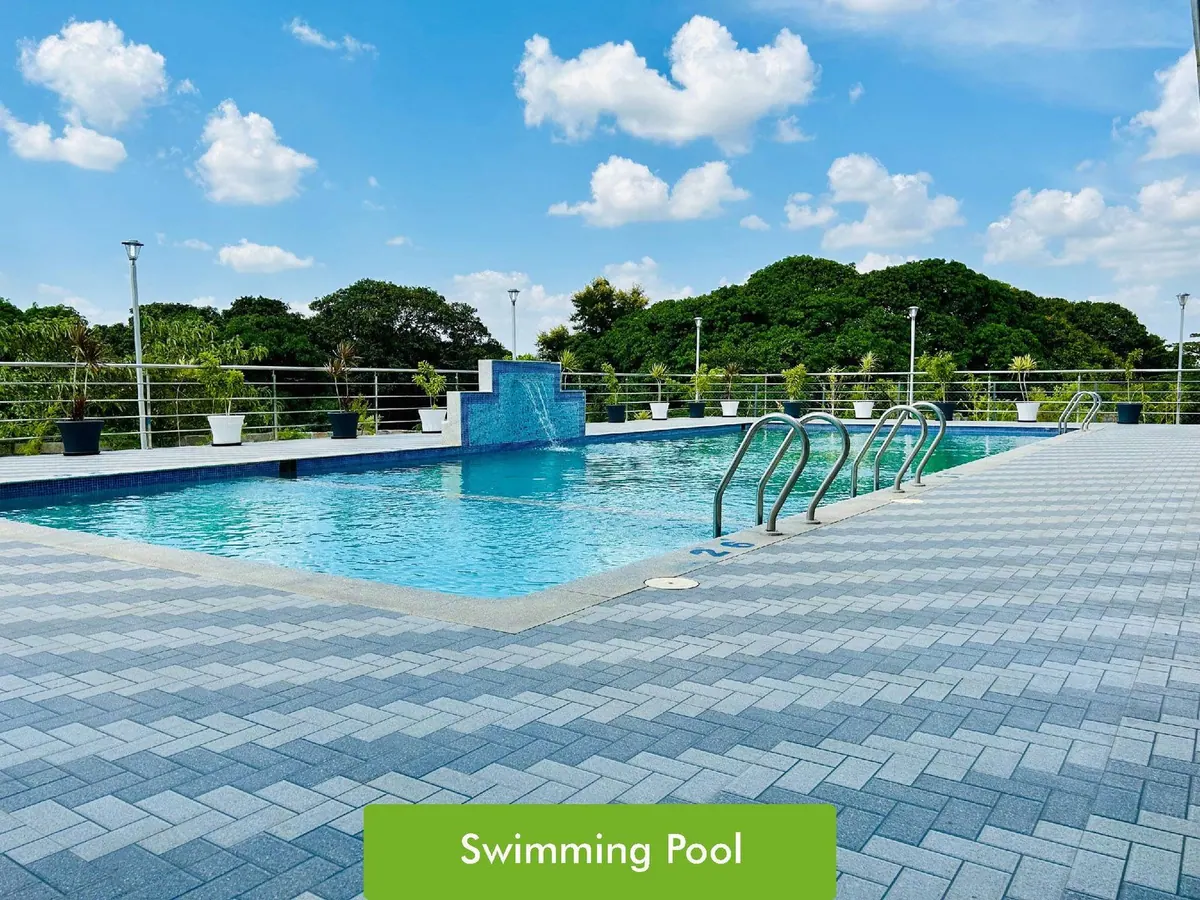 Swimming pool at Sai Srushti Sangamam