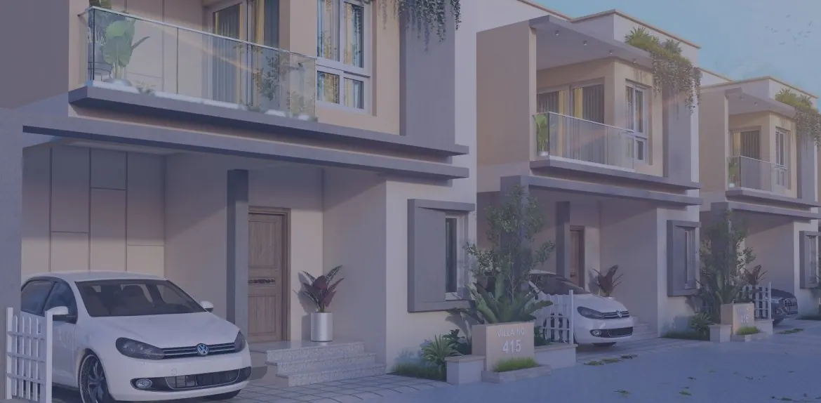 Build-to-suit villas at Sai Srushti Sangamam